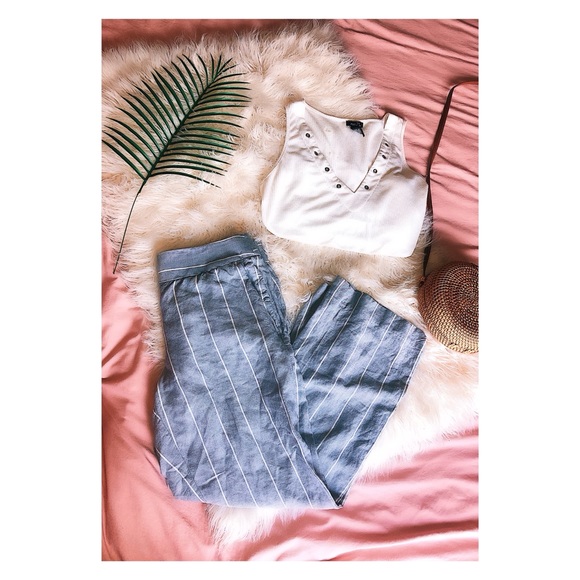 Anne Taylor LOFT Linen pants - Picture 2 of 3